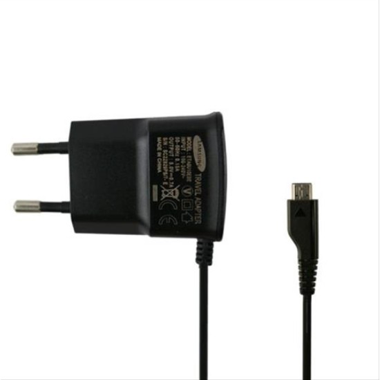 Original Travel Charger Samsung [ETAOU10EBE] i8910 Omnia HD/G810/i8510 Micro USB bulk